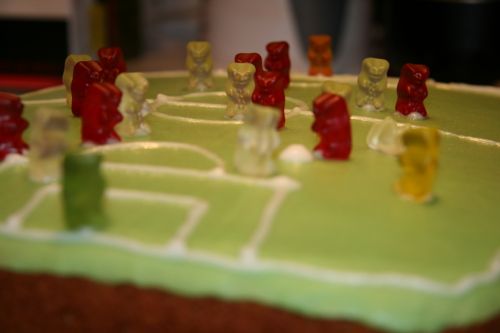 Fußballtorte